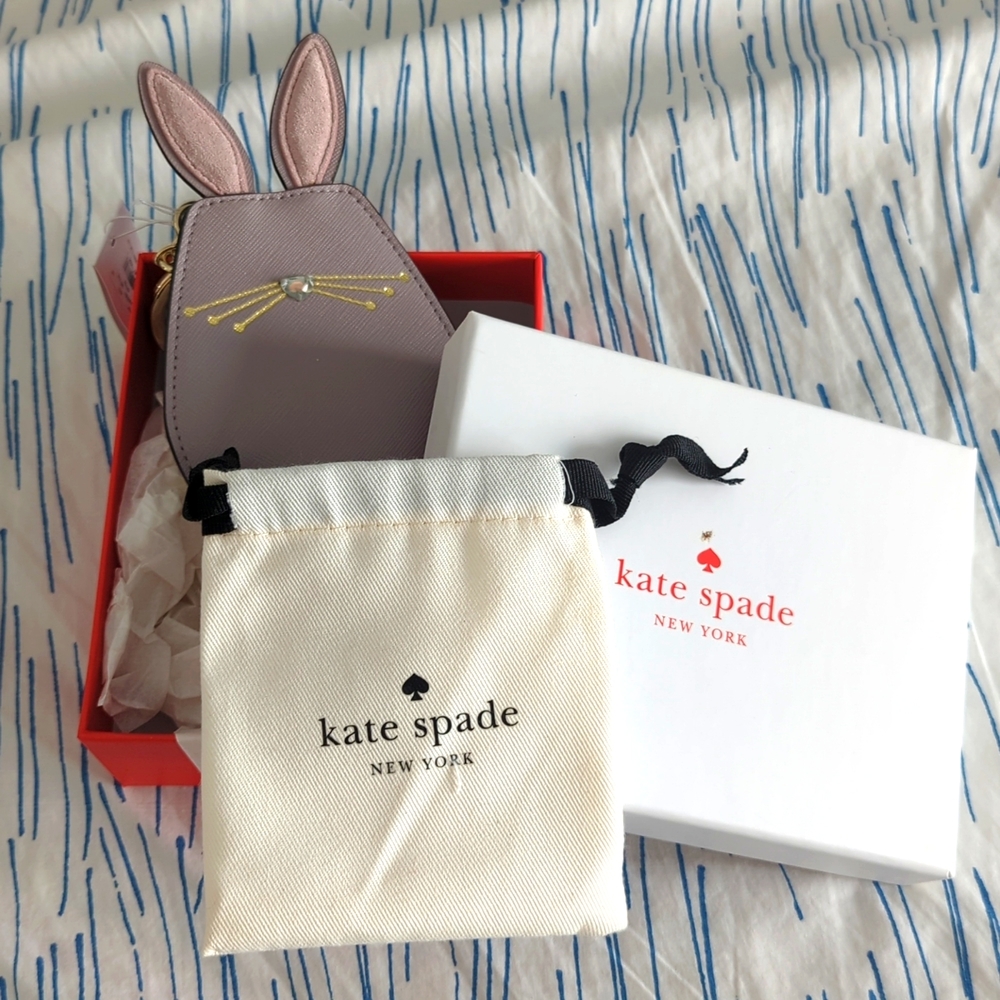 Kate Spade Bunny Keychain